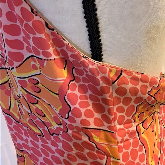 🌸Lilly Pulitzer silk midi sundress: sz large💕 - Picture 5 of 11